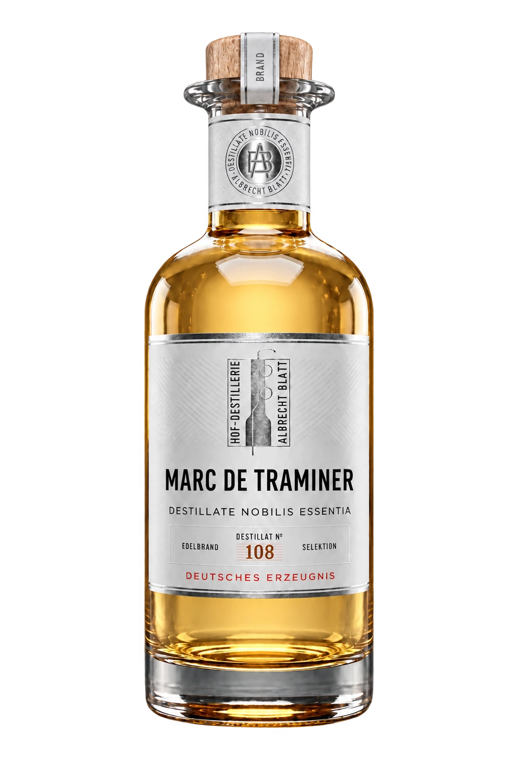 Marc de Traminer – Bourbon-Fass – Destillat-Nr. 108